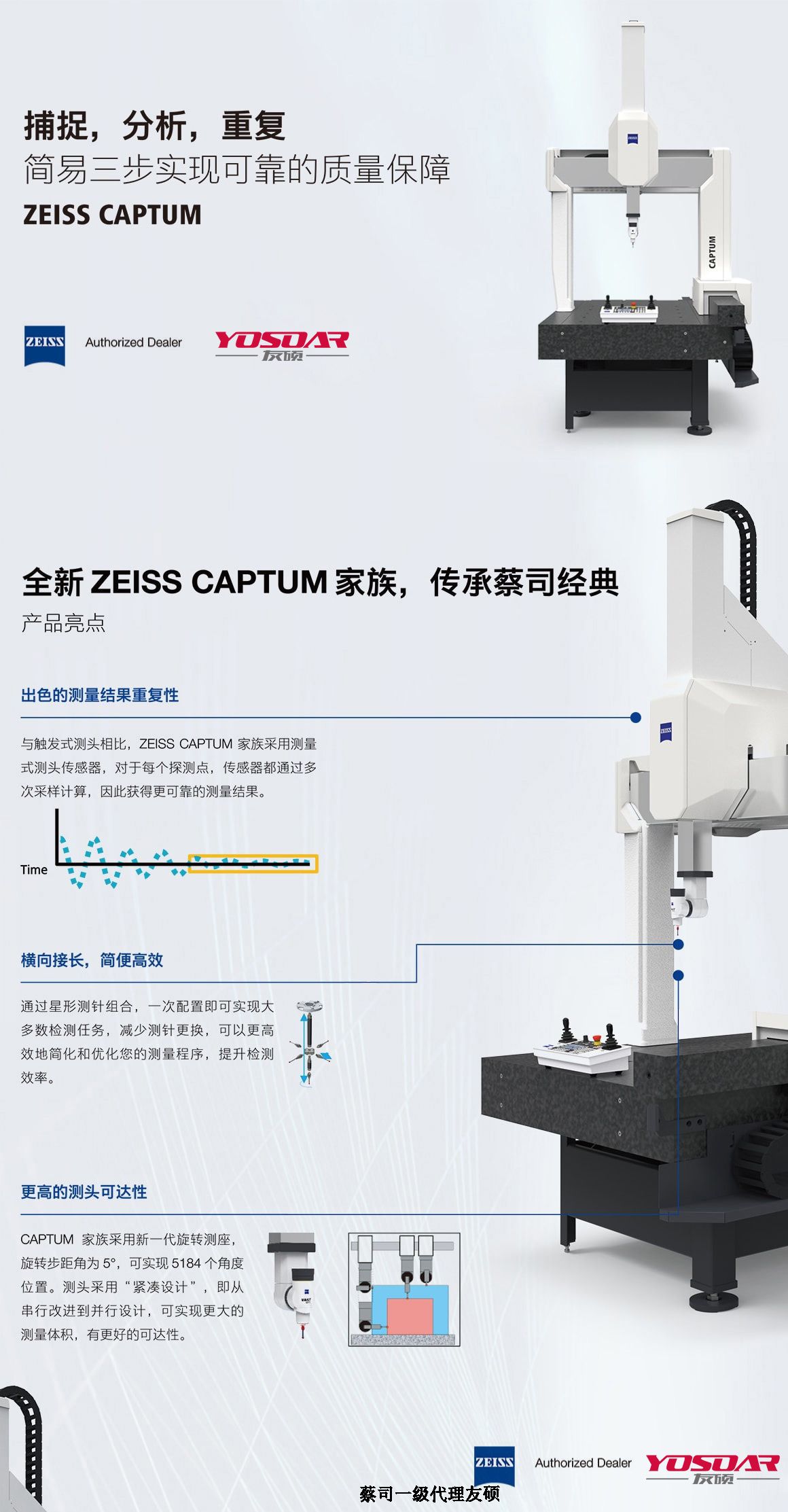 吕梁蔡司三坐标CAPTUM